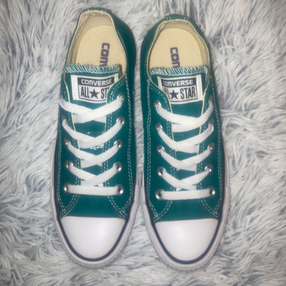 Converse 6 CTAS Teal Low Top Shoes